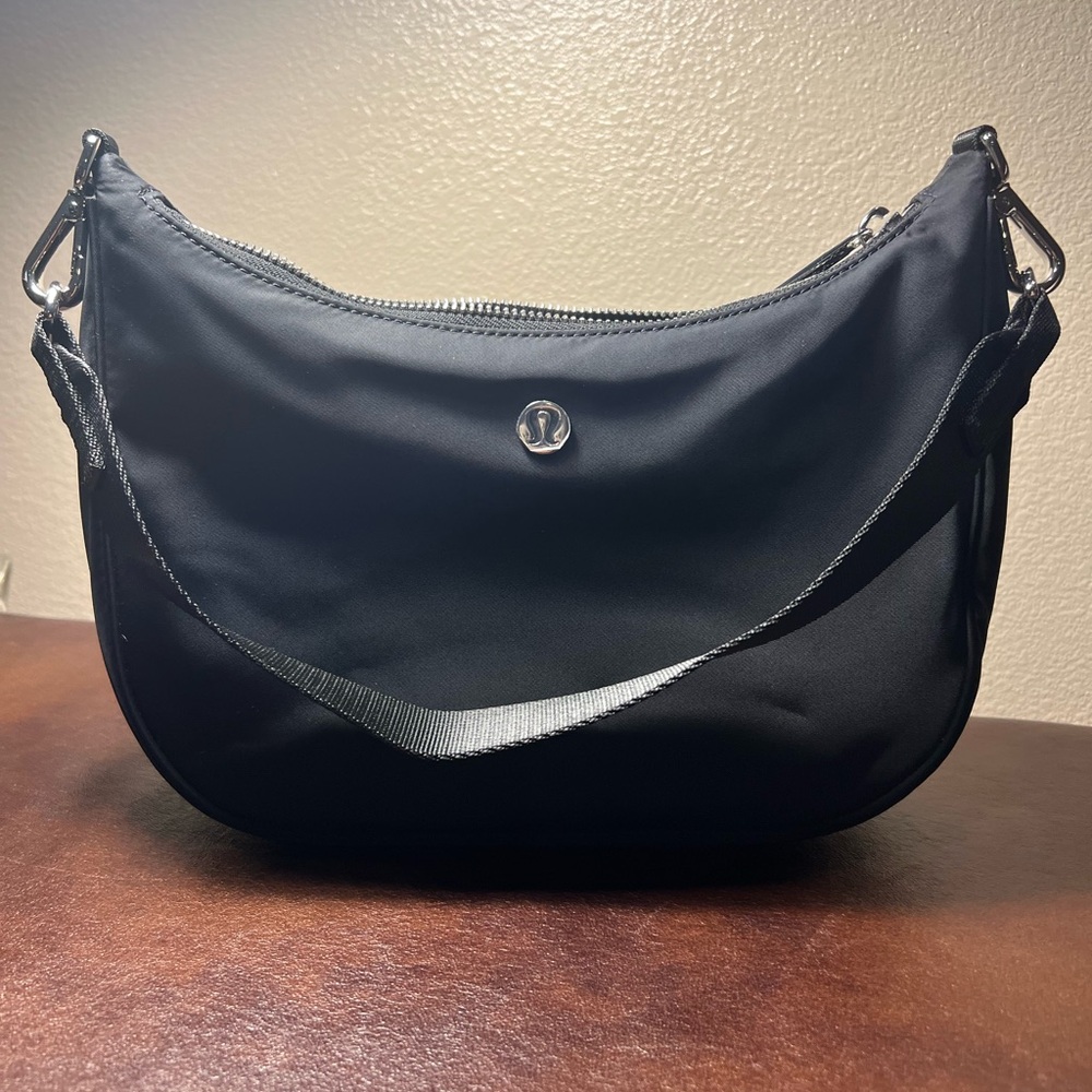 Lululemon Athletica Black Minimalist Shoulder Bag